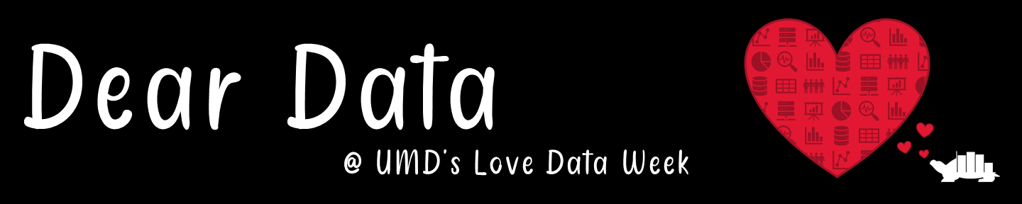 Dear Data at UMD's Love Data Week