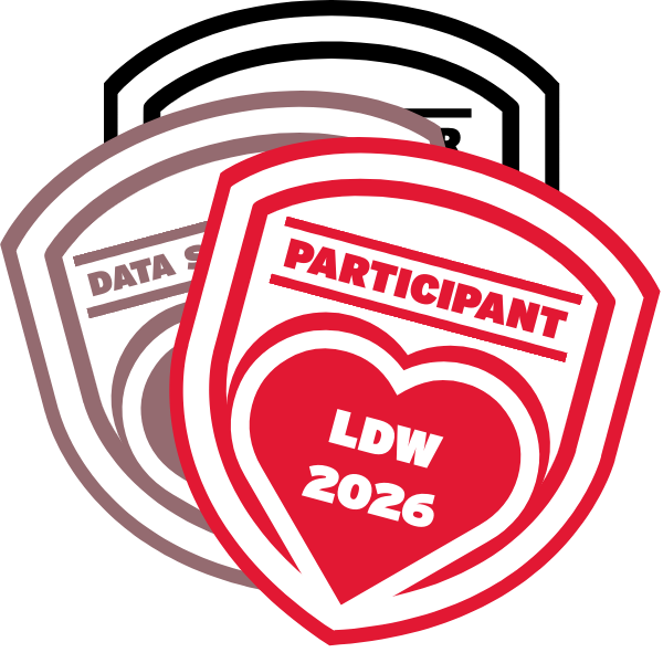 Image showing LDW2026 badges